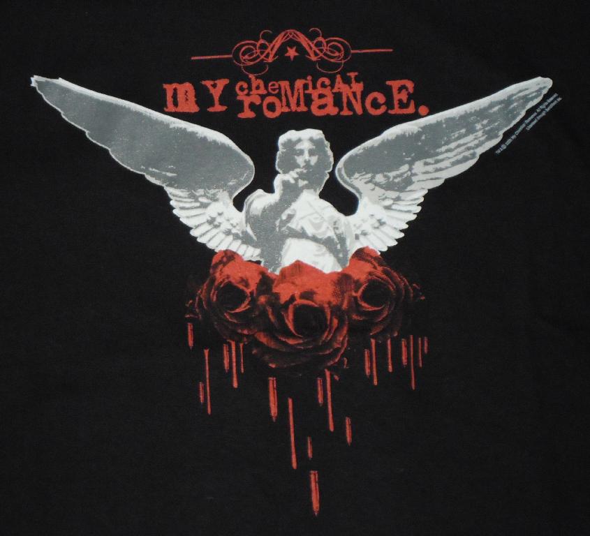 my chemical romance angel shirt